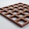 Ekena Millwork Extra Small Manchester Decorative Fretwork Wood Wall Panels, Walnut, 7 3/8"W x 7 3/8"H x 3/8"T WALW08X08X0375MNCWA - alternate 2